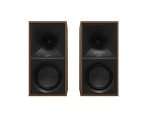 Klipsch The Sevens - Walnuss (1 Paar) / Aktivlautsprecher / 100 W / HDMI | optisch | Cinch | 3,5 mm | USB | Bluetooth / 109 dB