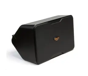 Klipsch CP-6 (1 Stück) schwarz / Universallautsprecher (für drinnen und draußen) / 75 W / 8 Ohm / 94 dB