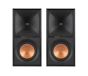 Klipsch R-50PM schwarz (1 Paar) / Lautsprecher / 120 W / BT / USB / OPT / AUX / Phono / Line