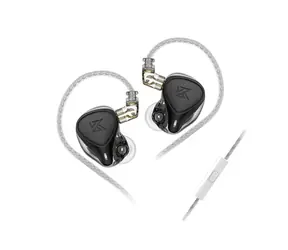 KZ - ZEX Pro Ohrhörer mit Mikrofon (Schwarz)