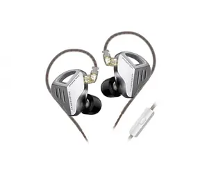 KZ ZVX Kopfhörer mit Mikrofon (Silber)