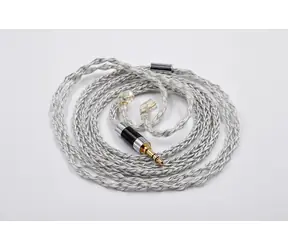 KZ 784 Core Blau/Silber gemischtes Kabel (C-Pin)