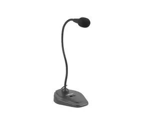 Ausgepackt - Natec Giraffe 2 schwarz / Tischmikrofon / Neigungsverstellbar / 3,5-mm-Klinkenstecker / 1,8 m / ausgepackt