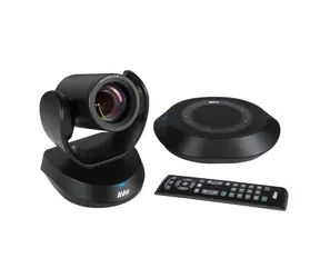 Aver CAM520 Pro 3er-Set / Konferenzkamera + Freisprecheinrichtung / 1920x1080 / 12-facher optischer Zoom / USB / RJ45 / RS232 / HDMI