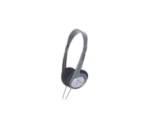Ausgepackt - Panasonic RP HT090 / Stereo-Kopfhörer / grau / ausgepackt