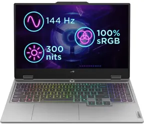 Ausgepackt - Lenovo LOQ 15IRX10 grau / 15,6" FHD / Intel Core 7-13650HX / 16 GB / 512 GB SSD / RTX 5060 8 GB / W11H ENG / ausgepackt