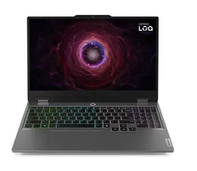 Ausgepackt - Lenovo LOQ 15AHP9 grau / 15,6" FHD / RYZEN 7 8845HS 3,8 GHz / 32 GB / 1 TB SSD / RTX 4060 8 GB / W11H ENG / ausgepackt