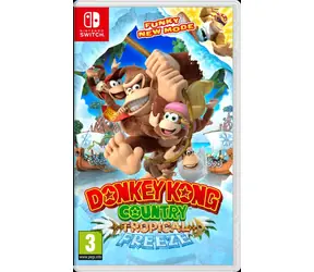 Switch Donkey Kong Country Freeze / Plattformer / Englisch / ab 3 Jahren / Spiel für Nintendo Switch