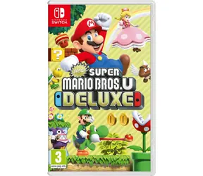 Switch New Super Mario Bros U Deluxe / Platformer / Englisch / ab 3 Jahren / Spiel für Nintendo Switch
