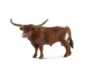 Schleich Farm WORLD 13866 Texas-Longhorn-Bulle / ab 3 Jahren