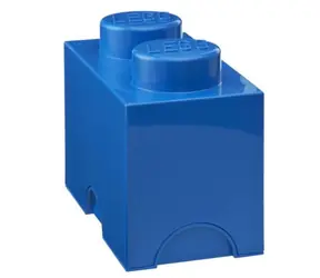 LEGO® Aufbewahrungsbox 40021731, 125 x 250 x 180 mm - blau