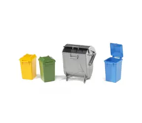 Bruder 02607 Mülleimer-Set / 1:16 / ab 3 Jahren