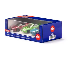 Siku Super 6314 Mercedes SLK & Audi R8 Spyder & BMW 645i / ab 3 Jahren