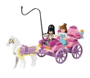 Sluban Girls Dream Princess M38-B0239 Prinzessinnenkutsche / Lego - kompatibel / Anzahl Figuren|Teile: 2|99 / ab 6 Jahren