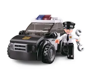 Sluban Police M38-B0638D Streifenwagen / Lego - kompatibel / Anzahl der Figuren|Stücke: 1|88 / ab 6 Jahren