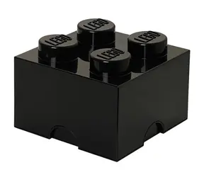 LEGO® Aufbewahrungsbox 40031733, 250 x 250 x 180 mm - schwarz