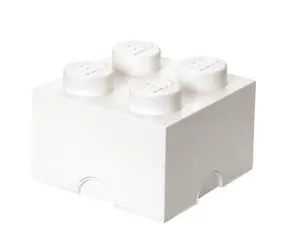 LEGO® Aufbewahrungsbox 40031735, 250 x 250 x 180 mm - weiß