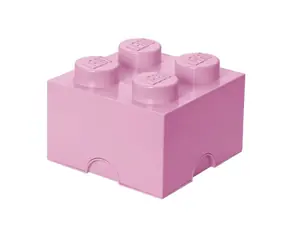 LEGO® Aufbewahrungsbox 40031738, 250 x 250 x 180 mm - hellrosa