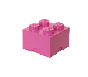 LEGO® Aufbewahrungsbox 40031739, 250 x 250 x 180 mm - rosa