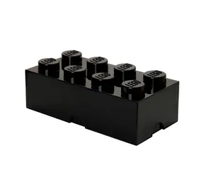 LEGO® Aufbewahrungsbox 40041733, 250 x 500 x 180 mm - schwarz