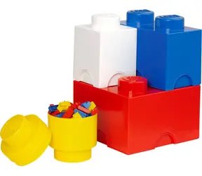 LEGO® Aufbewahrungsboxen 40150001, Multipack, 4 Stück / Aufbewahrungsboxen