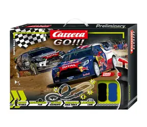 Carrera 62495 GO Super Rally / Track / Rundkurslänge 4,9 m / ab 6 Jahren