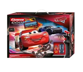 Carrera 62477 GO Cars - Neon Nights / Track / Rundkurslänge 5,3 m / ab 6 Jahren