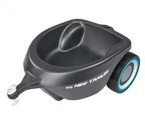 Big Bobby Car Neo Trailer anthrazit / Kinderwippe / Belastbarkeit 25 kg / ab 1 Jahr