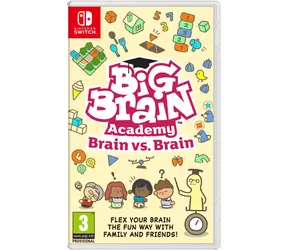 Switch Big Brain Academy: Brain vs Brain / Sozial / Englisch / ab 3 Jahren / Spiel für Nintendo Switch