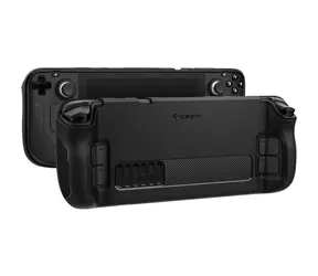 Spigen Rugged Armor Schutzhülle für Steam Deck schwarz