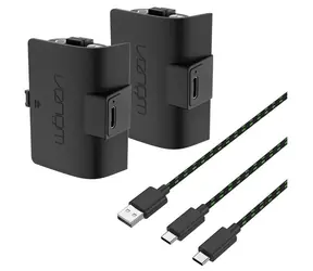 Venom VS2883 2 Stück schwarz / Akku für Xbox S/X/One Controller / 2x 1100 mAh