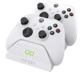 Venom VS2871 weiß / Dockingstation für Xbox S/X/One Controller / 2x Batterien