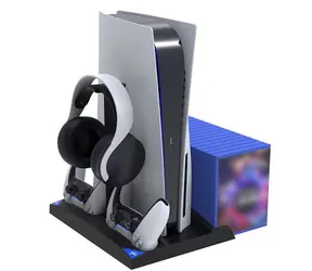 iPega P5013 Lade- und Kühlstation für PS5 und PS5-Controller schwarz