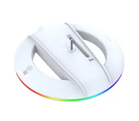 iPega P5S025S Vertikaler Ständer mit RGB für PS5 Slim weiß