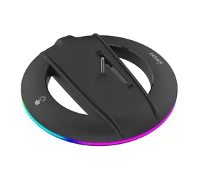 iPega P5S025S Vertikaler Ständer mit RGB für PS5 Slim schwarz