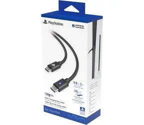 HORI HRP51003 USB-C Ladekabel für PS5 DualSense Controller 3M schwarz