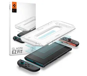 Spigen Glass tR EZ Fit Schutzglas für Nintendo Switch 2 (2 Stück)