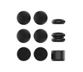 iPega SW2026B Silikon-JoyCon-Controller-Hüllen für Nintendo Switch 2, 6 Stück, schwarz