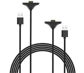 iPega SW2119A Ladekabel für Joy-Con-Controller Nintendo Switch 2 Rot/Blau / 3 m / 2 Stück