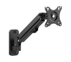 Gembird MA-WA1-01 Wandhalterung für Monitore bis 27" / VESA-Standards 75x75 & 100x100 / Tragkraft 7 kg / verstellbar