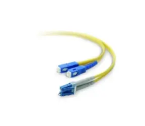 Optisches Patchkabel LC-SC 9/125um SM / 15m / Duplex