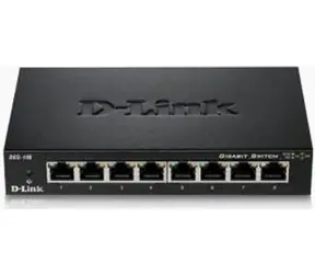 D-Link DGS-108 / 8- Port -Switch / 10/100/1000 Mbit/s