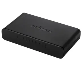 Edimax ES-3308P / 8- Port -Switch / 10/100 Mbit/s / Kompakt / Schwarz