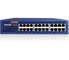 Tenda TEG1024D / 24port 10/100/1000 Gigabit Switch / Metall / Blau