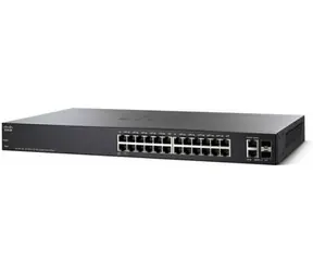 Cisco SF220-24-K9-EU / 24x RJ-45 100M / 2x Gigabit Combo SFP
