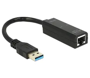 DeLock Adapter USB 3.0 > Gigabit LAN 10/100/1000 Mbit/s 