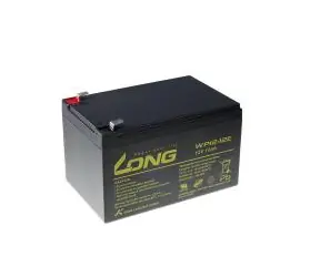Long 12V 12Ah DeepCycle AGM F2 Blei-Säure-Batterie