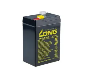 Long 6V 4,5Ah Blei-Säure-Batterie F1