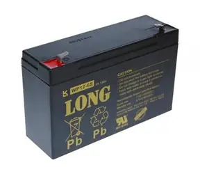 Long 6V 12Ah Blei-Säure-Batterie F1