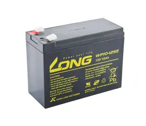 Long 12V 10Ah DeepCycle AGM F2 Blei-Säure-Batterie